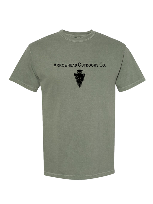 First Edition Arrowhead T-shirt- Moss