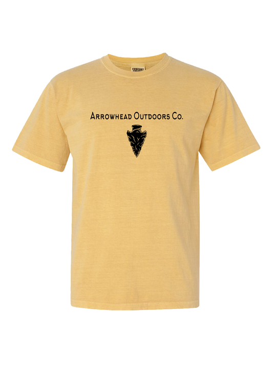 First Edition Arrowhead T-shirt- Mustard