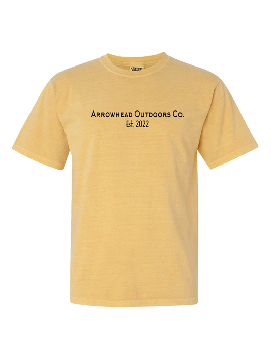 Arrowhead EST. 2022 T-shirt- Mustard