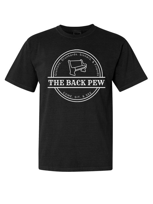 The Back Pew T-shirt- Black